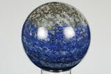 Polished Lapis Lazuli Sphere - Pakistan #193334-1
